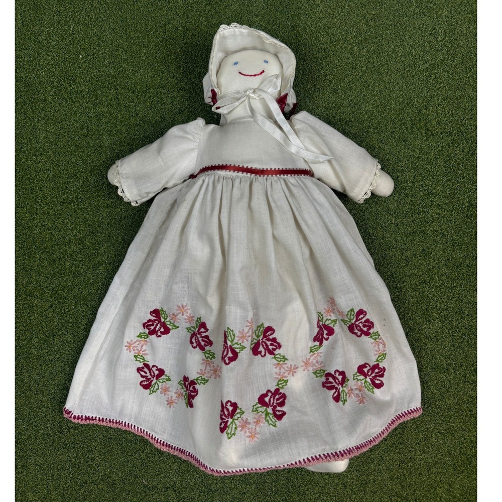 Vintage Margaret Smaldone Tender Loving Care Cloth Doll Handmade‎ 20 Inch Toy